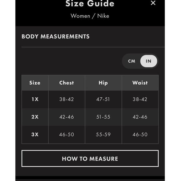 NWT Nike Essential Plus Size Leggings Athletisure Stretch Workout Gym Fitness 1X - Picture 12 of 12